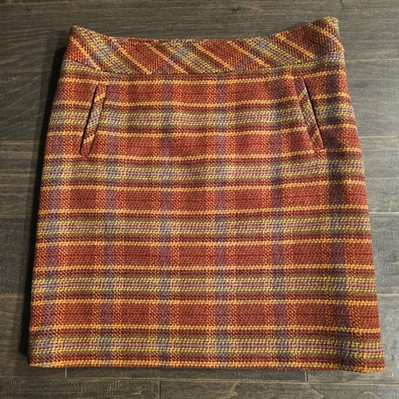 Talbots Dresses & Skirts - Talbots Wool Blend Women's Plaid Knee Length Skirt sz 10